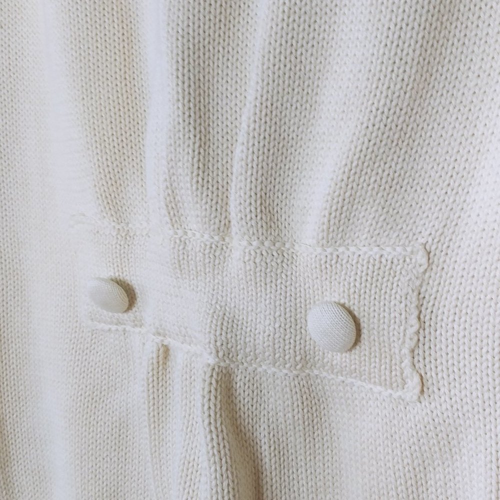 Gap Beige Button Up Sweater - Size Small - Picture 6 of 6